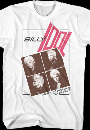 Whiplash Smile Tour Billy Idol T-Shirt