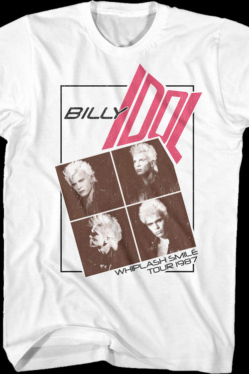 Whiplash Smile Tour Billy Idol T-Shirtmain product image