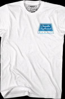 White Chandler Surfboards North Shore T-Shirt