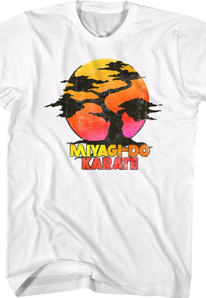 Miyagi-Do Sunset Karate Kid T-Shirt
