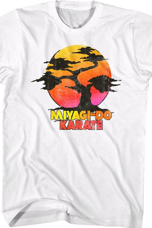 Miyagi-Do Sunset Karate Kid T-Shirtmain product image