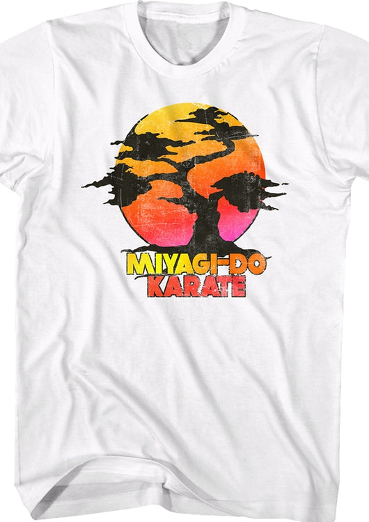 Miyagi-Do Sunset Karate Kid T-Shirt - main product image