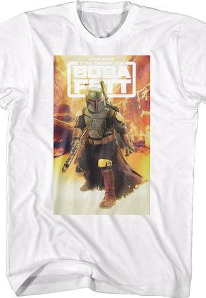 White The Book Of Boba Fett Painting Star Wars T-Shirt