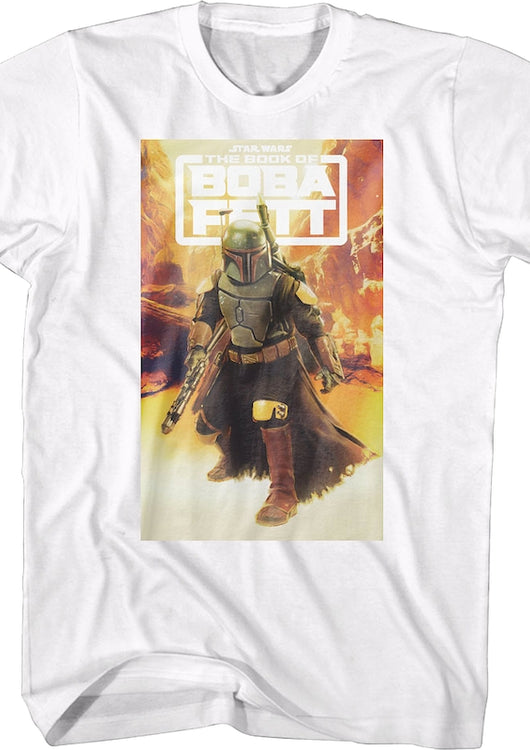 White The Book Of Boba Fett Painting Star Wars T-Shirt - main product image