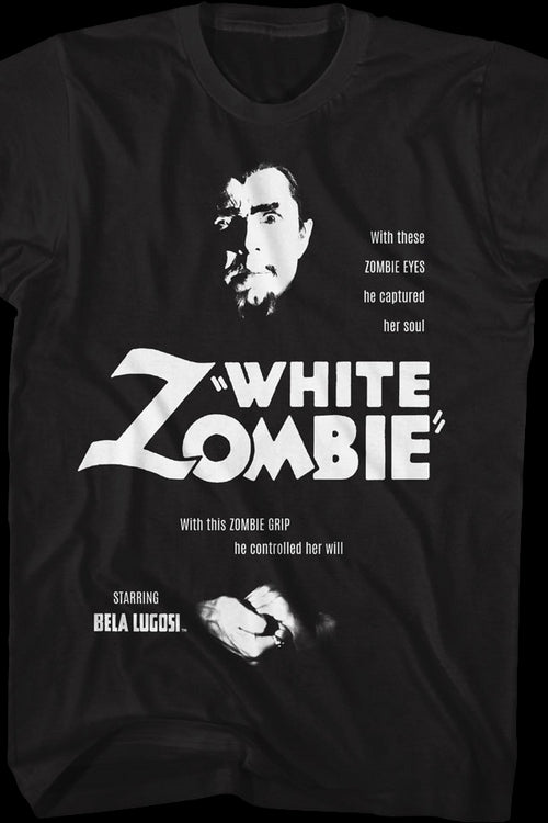 White Zombie Bela Lugosi T-Shirtmain product image
