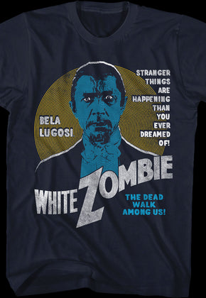 White Zombie Poster Bela Lugosi T-Shirt