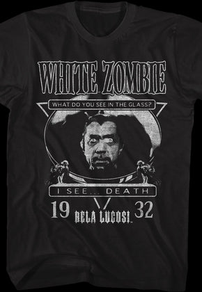 White Zombie What Do You See In The Glass? Bela Lugosi T-Shirt