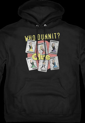 Who Dunnit Clue Hoodie