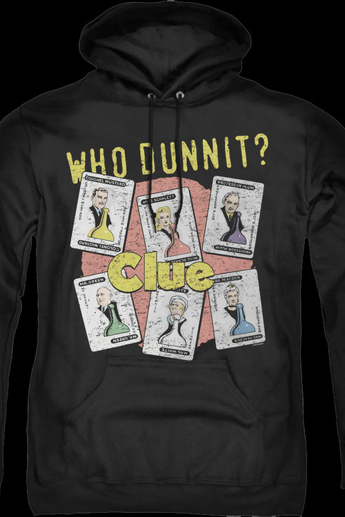 Who Dunnit Clue Hoodiemain product image