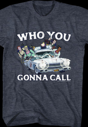 Who You Gonna Call Real Ghostbusters Cast T-Shirt