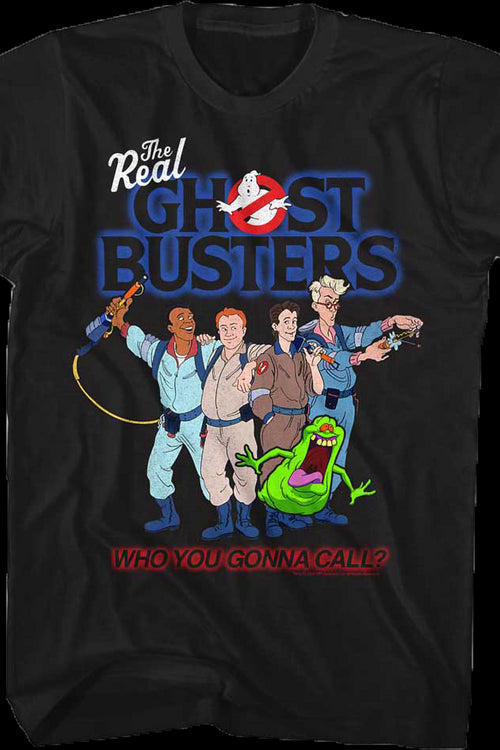 Who You Gonna Call Real Ghostbusters T-Shirtmain product image
