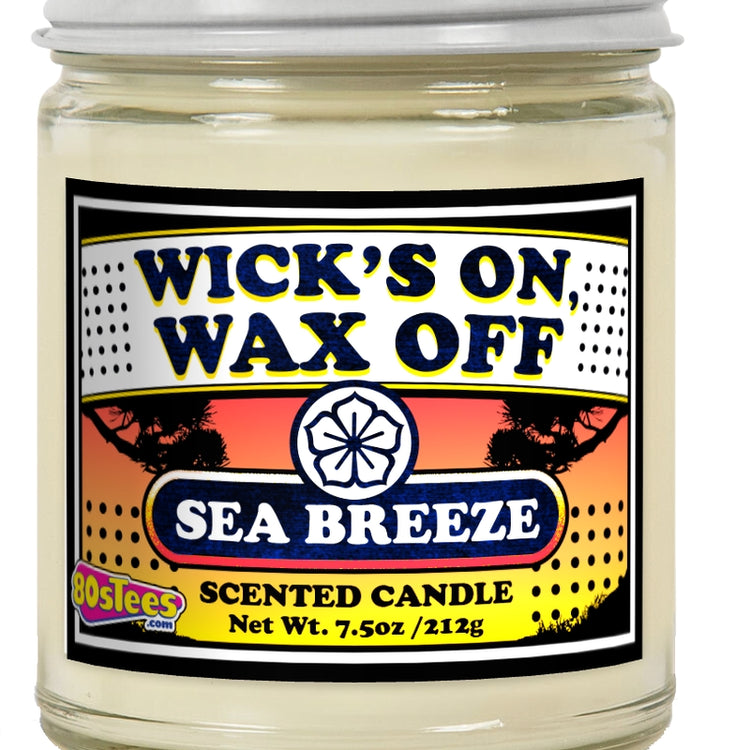 Wick's On Wax Off Sea Breeze Scented Karate Kid Candle - main product image