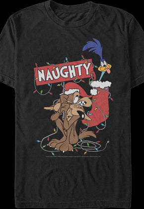 Wile E. Coyote And Road Runner Naughty Looney Tunes T-Shirt