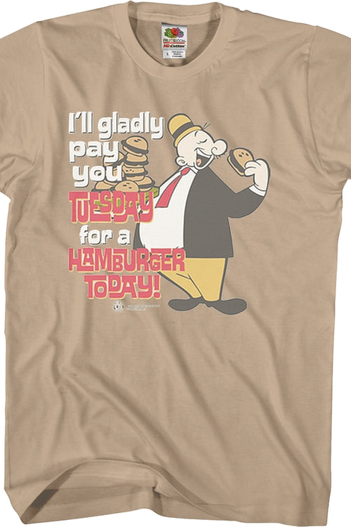 Wimpy Popeye T-Shirtmain product image