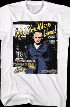 Wish You Were Here Silence of the Lambs T-Shirt