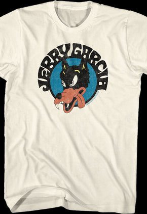 Wolf Jerry Garcia T-Shirt