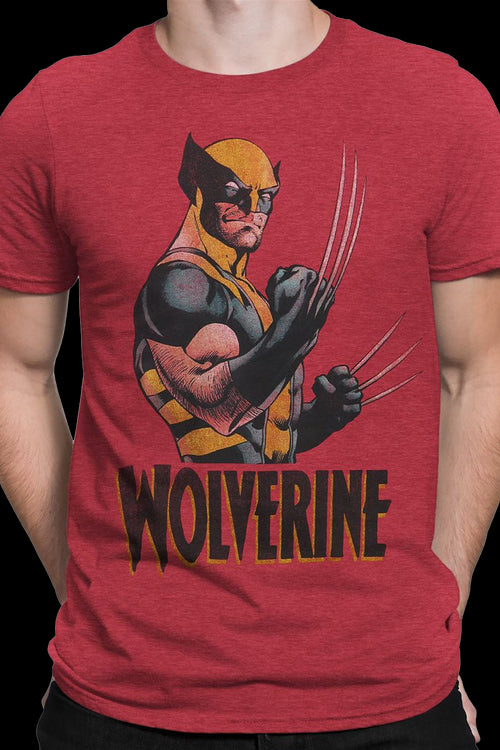 Wolverine Adamantium Claws Marvel Comics T-Shirtmain product image