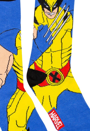 Wolverine Marvel Comics Socks