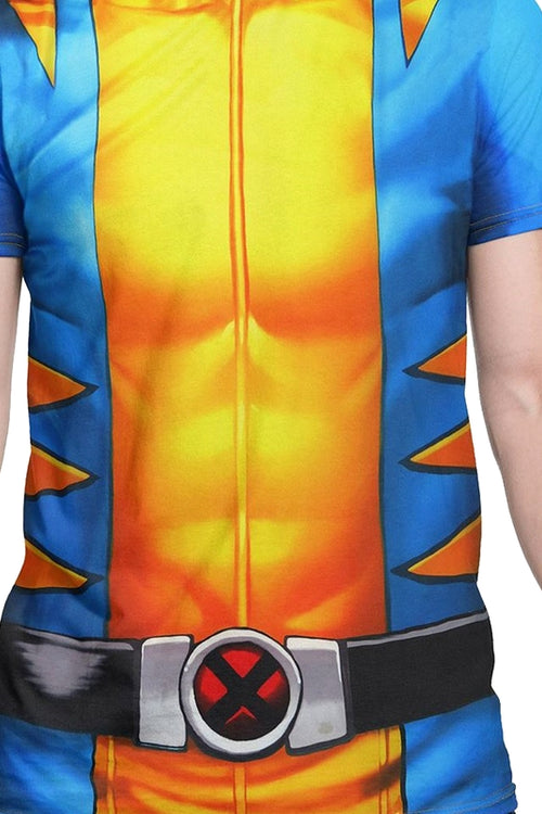 Wolverine Sublimated Marvel Comics Costume T-Shirtmain product image