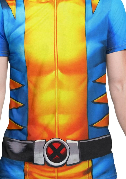 Wolverine Sublimated Marvel Comics Costume T-Shirt - main product image