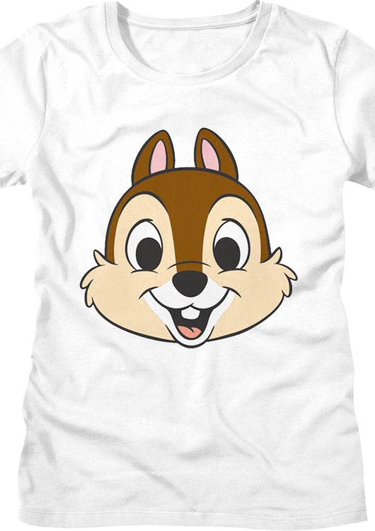 White Women White Chip's Head Chip 'n Dale Rescue Rangers Shirt - main product image