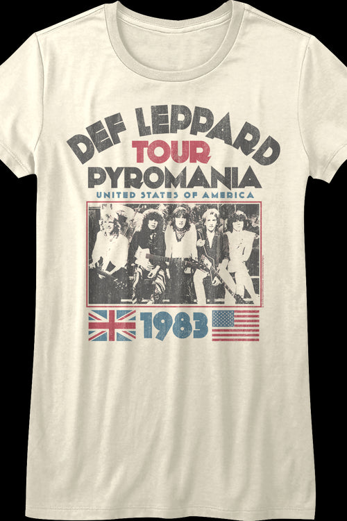 Womens 1983 Tour Def Leppard Shirtmain product image