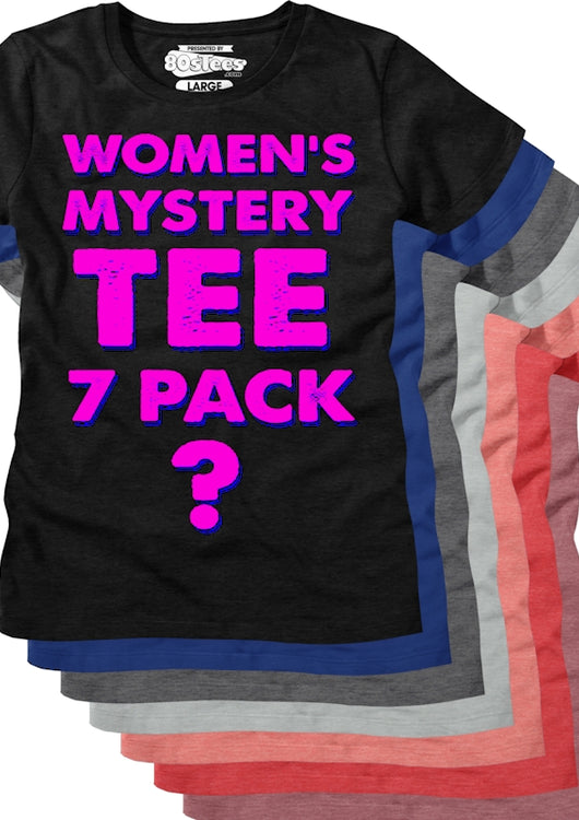 Womens 7 Shirt Mystery Pack - main product image