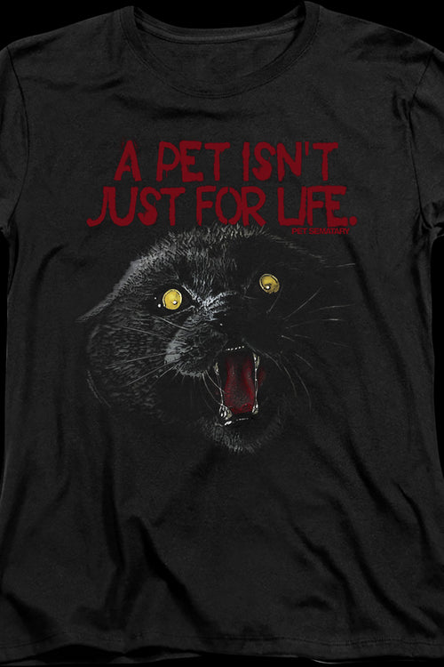 Womens A Pet Isn't Just For Life Pet Sematary Shirtmain product image