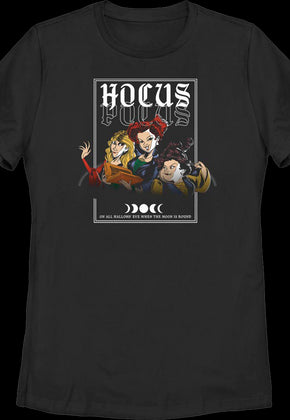 Womens All Hallows Eve Hocus Pocus Shirt