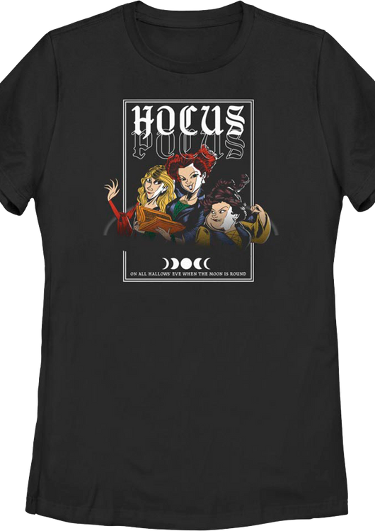 Womens All Hallows Eve Hocus Pocus Shirt - main product image