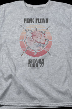 Womens Animals Tour 1977 Pink Floyd Shirt