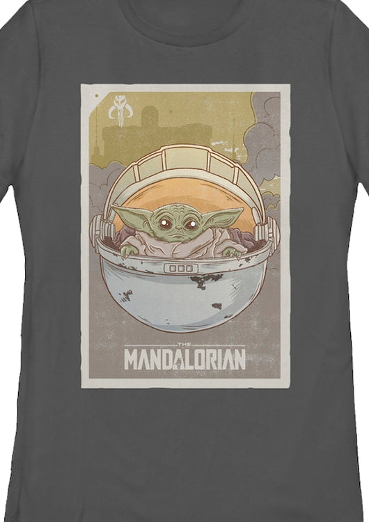 Womens Star Wars The Mandalorian The Child Shirt - main product image