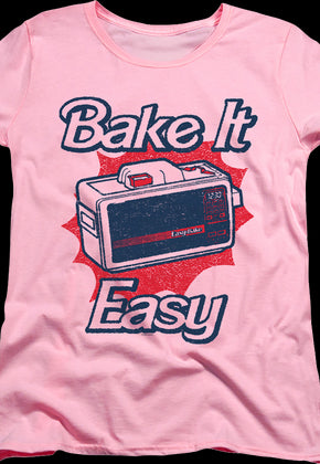 Womens Bake It Easy-Bake Oven Shirt