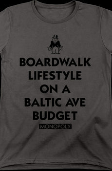 Womens Boardwalk Lifestyle Monopoly Shirt