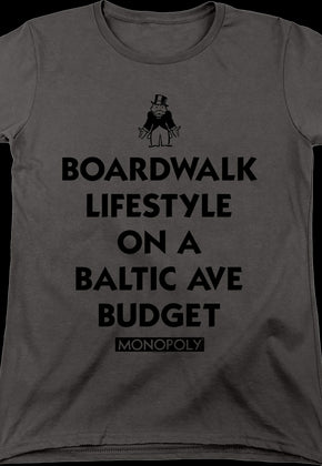 Womens Boardwalk Lifestyle Monopoly Shirt