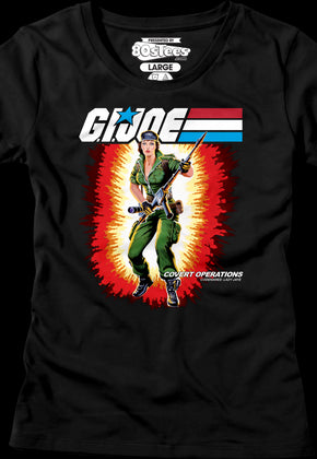 Womens Box Art Lady Jaye GI Joe Shirt