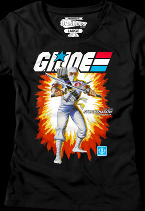 Womens Box Art Storm Shadow GI Joe Shirt