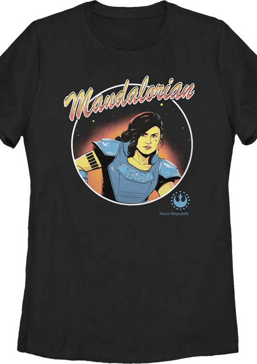 Womens Cara Dune The Mandalorian Star Wars Shirt - main product image