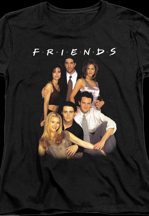 Womens Cast Photo Friends Shirt