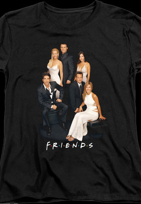 Womens Cast Portrait Friends Shirt