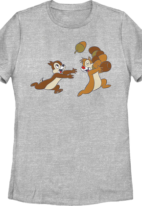 Womens Catching Up Chip 'n Dale Rescue Rangers Shirt