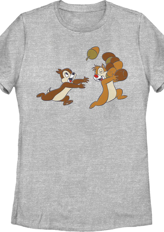 Womens Catching Up Chip 'n Dale Rescue Rangers Shirt - main product image