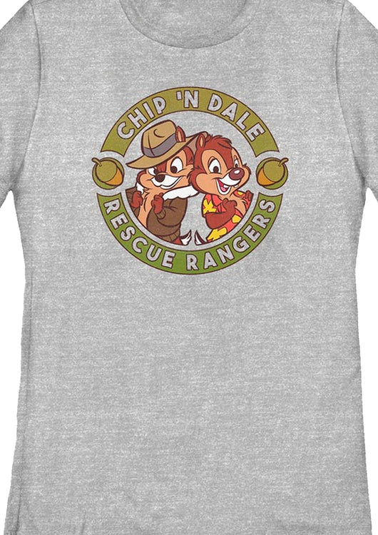 Gray Womens Chip 'n Dale Rescue Rangers Shirt - main product image
