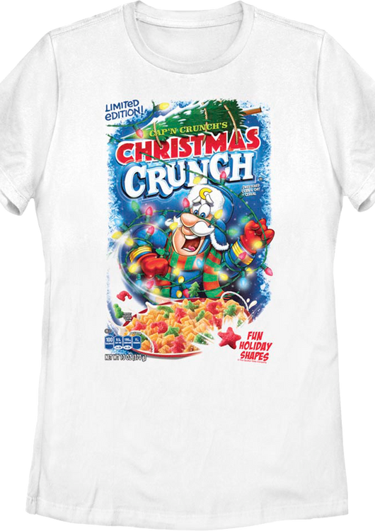 Womens Christmas Crunch Cap'n Crunch Shirt - main product image