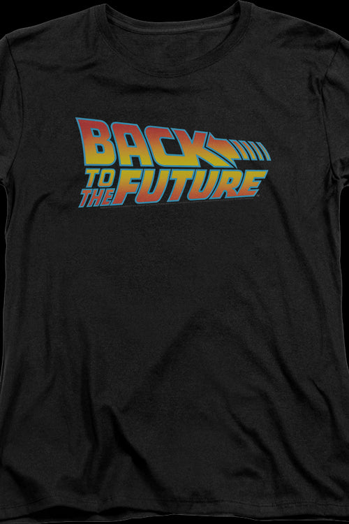 Womens Classic Logo Back To The Future Shirtmain product image