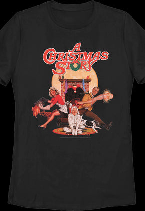 Womens Classic Poster A Christmas Story Shirt