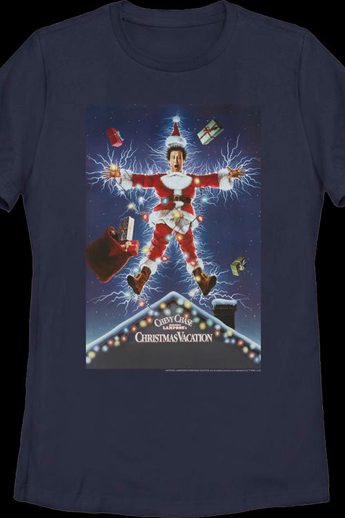 Womens Classic Poster National Lampoon's Christmas Vacation Shirtmain product image