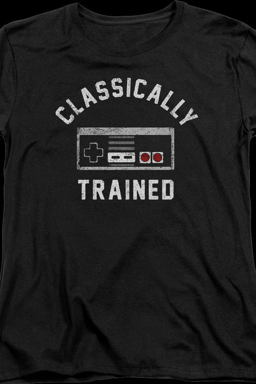 Womens Classically Trained NES Controller Shirtmain product image