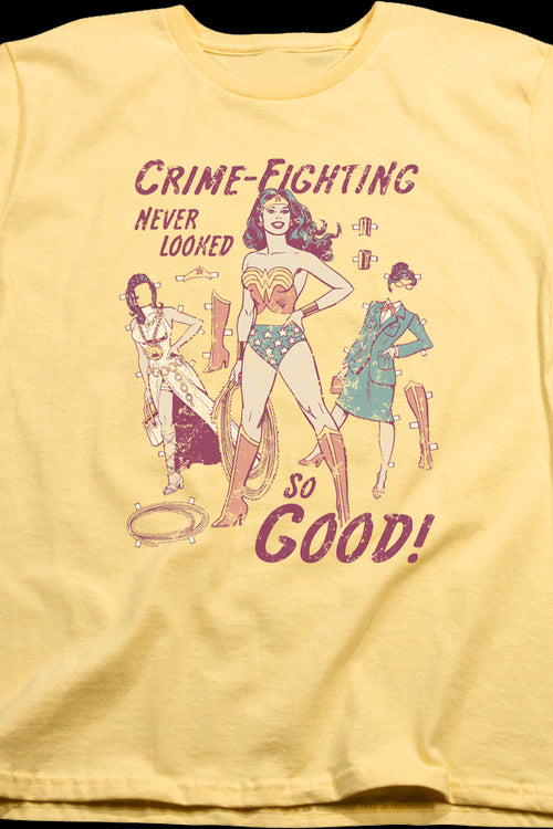 Womens Crime-Fighting Never Looked So Good Wonder Woman Shirtmain product image