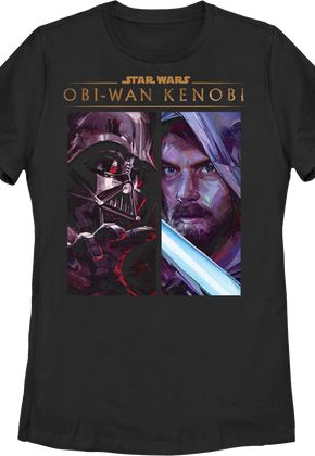 Womens Darth Vader and Obi-Wan Kenobi Star Wars Shirt